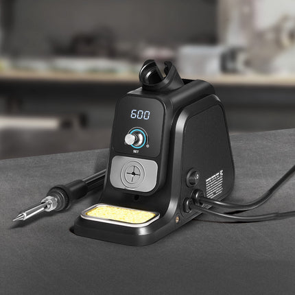 Soldering Iron Station 80W, Digital Display, 5 Tips, 2 Helping Hands