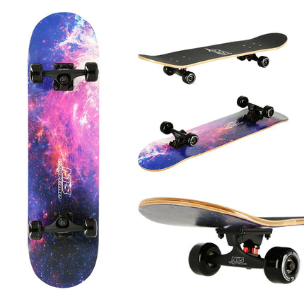 Skateboard Space, punte de 31 inchi, Nils Extreme