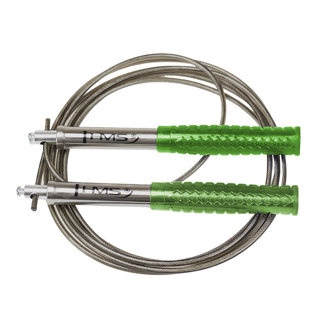 Coarda de săritură de viteză, verde - Echipament de fitness reglabil