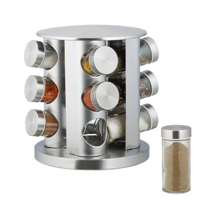 Spice shelf rotatable