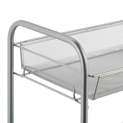 Raft pentru condimente cu 2 rafturi metalice