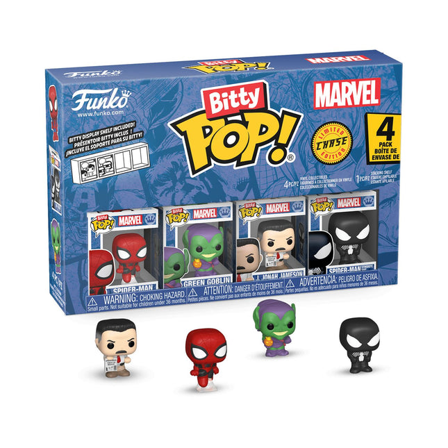 Spider-Man Funko Bitty POP! Pachet multiplu de figurine - 5 figurine de colecție
