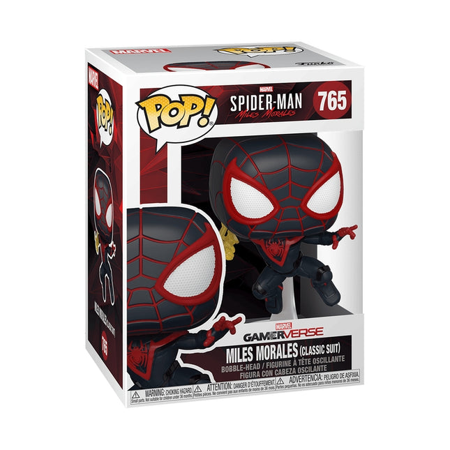 Figurină de vinil Funko Pop Miles Morales Spider-Man cu varianta Chase