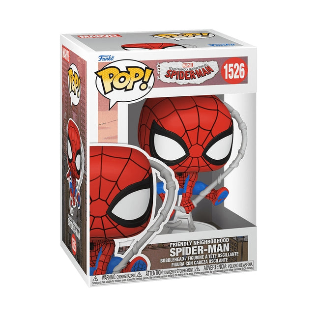 Figurină de vinil Spider-Man, cartier prietenos, costum final