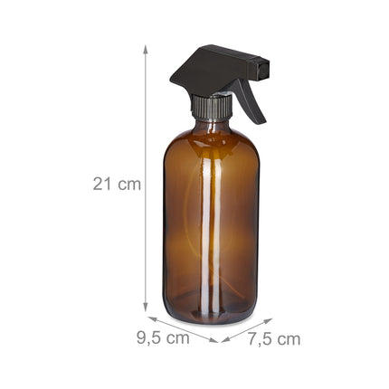Flacon pulverizator Sticla 500 ml Set de 8