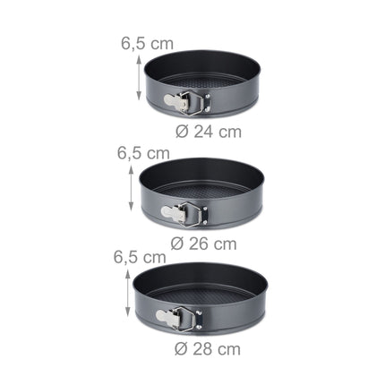 Set Springform din 3 părți