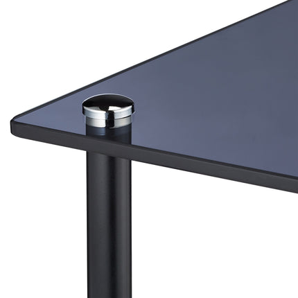 Square Glass Side Table