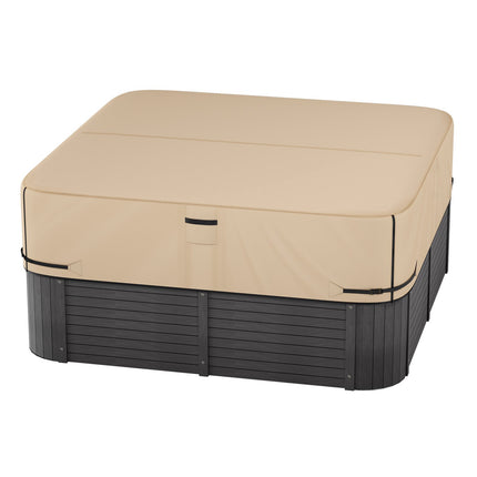 Square Hot Tub Cover 90x90x20 In, Waterproof 600D