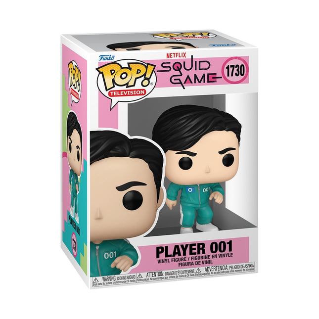 Joc Calamar Funko Pop! Figurină de vinil - Jucător 001 de colecție