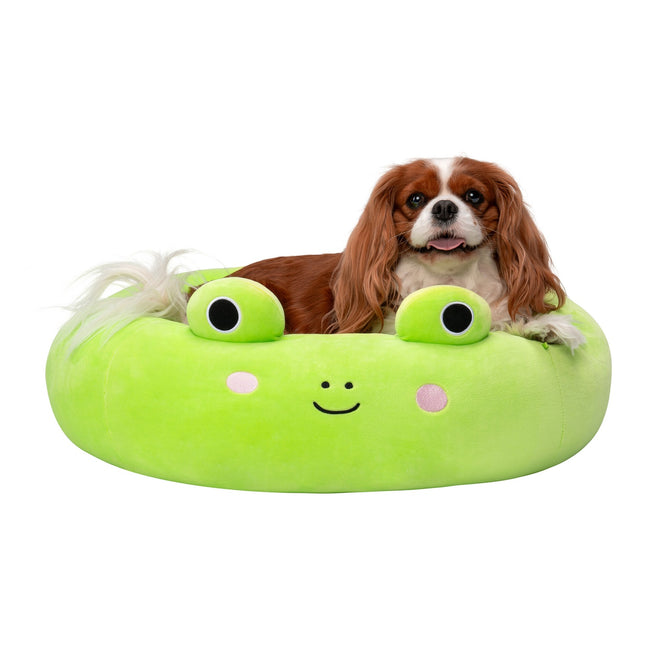 Culcuș pentru animale de companie Squishmallows Wendy The Frog, 60 cm