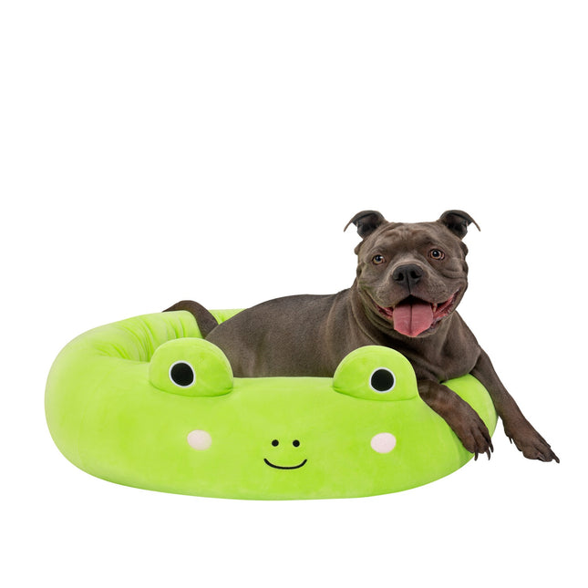 Culcuș pentru animale de companie Squishmallows Wendy The Frog, 75 cm
