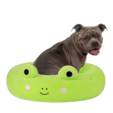 Culcuș pentru animale de companie Squishmallows Wendy The Frog, 75 cm