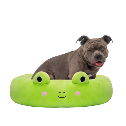 Culcuș pentru animale de companie Squishmallows Wendy The Frog, 75 cm