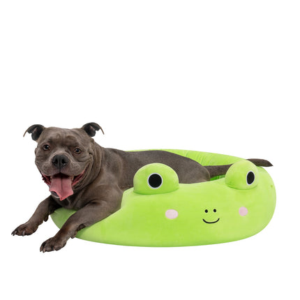 Culcuș pentru animale de companie Squishmallows Wendy The Frog, 75 cm