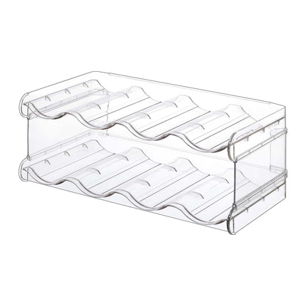 Raft pentru sticle stivuibil – Modular, Extensibil, Transparent