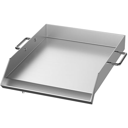 Stainless Steel Stove Top Griddle, 16 x 18 Inch, Triple Burner