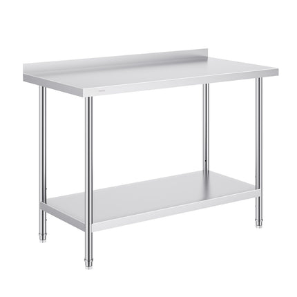 Stainless Steel Work Table 24 x 48 in – Adjustable Shelf
