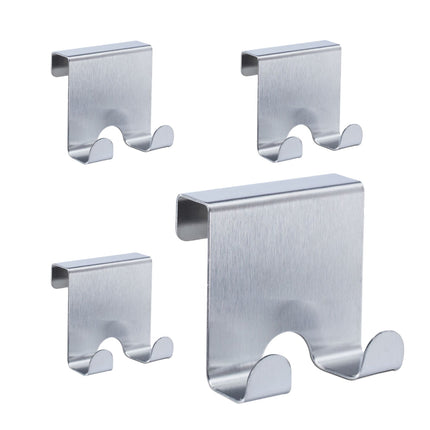 Stainless steel door hook - 4 pcs