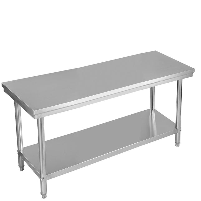 Masa de bucatarie inox masa de lucru masa gastro masa inox 122x61x90cm