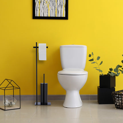 Set WC stand negru