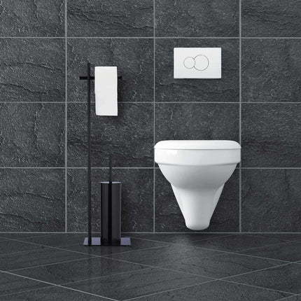 Set WC stand negru