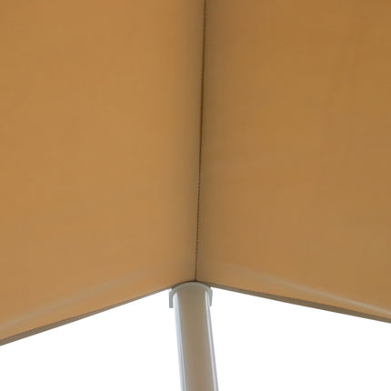 Beige Patio Awning With Folding Arm 3x3M