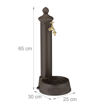 Fântână în picioare antică 65 cm