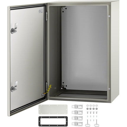 Steel Electrical Enclosure Box, NEMA 4X, IP66, 60x40x25 cm