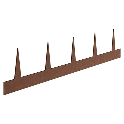Steel Landscape Edging, 10-Pack 40 x 4.5 in Bendable