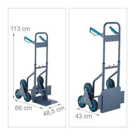 Cărucior cu trepte 200 kg