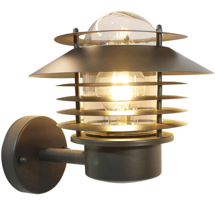 Stig Up Wall luminaire E27 socket IP44 Anthracite