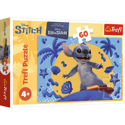 Puzzle cu cusături, 60 de piese, design Disney distractiv pentru copii