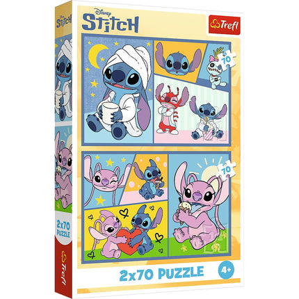 Set puzzle cu cusături, 2 pachete de 70 de piese fiecare