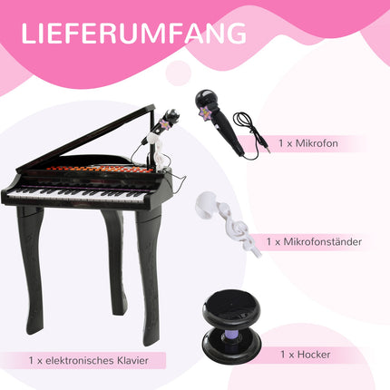 Scaun, Instrument Muzical Pentru Copii, Negru