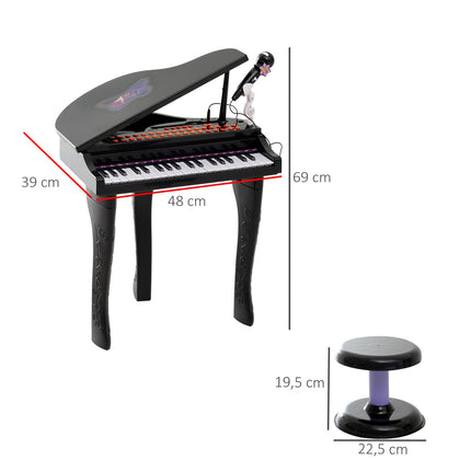 Scaun, Instrument Muzical Pentru Copii, Negru