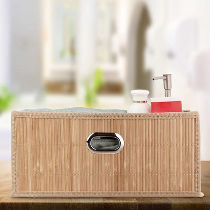 Coș de depozitare Bamboo Flat