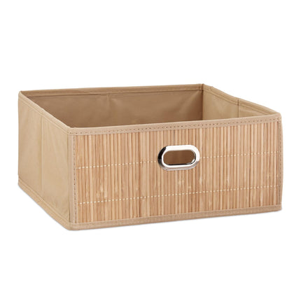 Coș de depozitare Bamboo Flat