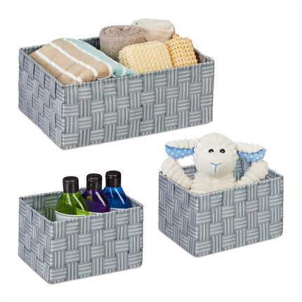 Set de 3 cosuri de depozitare