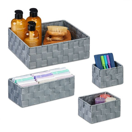 Set de 4 cosuri de depozitare