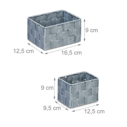 Set de 4 cosuri de depozitare