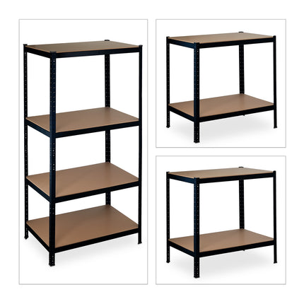 Storage shelf blue