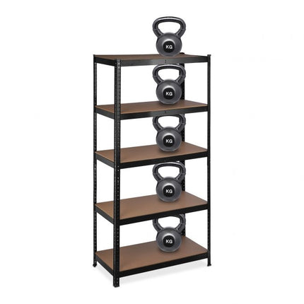 Storage shelf with 5 shelves