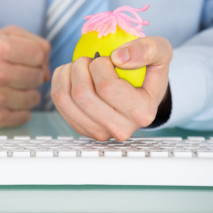 Stress ball 6 cm 24-pack