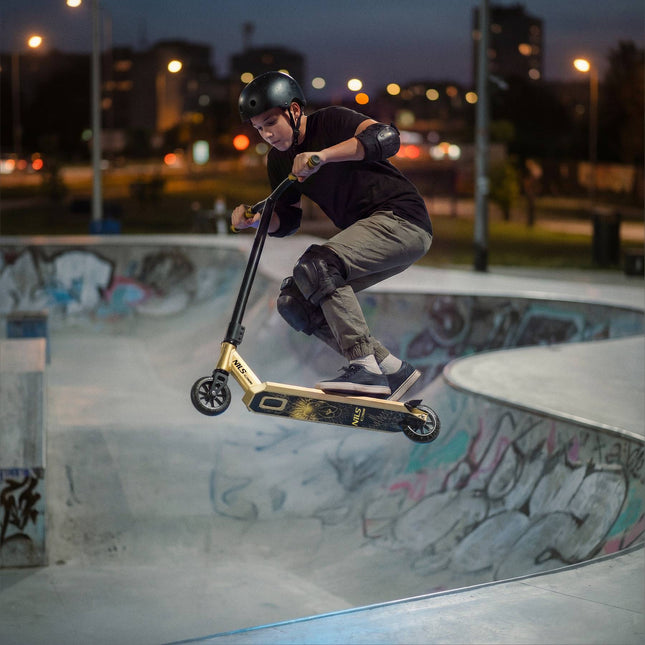 Trotinetă snowboard, roți PU de 110 mm, rulmenți ABEC7
