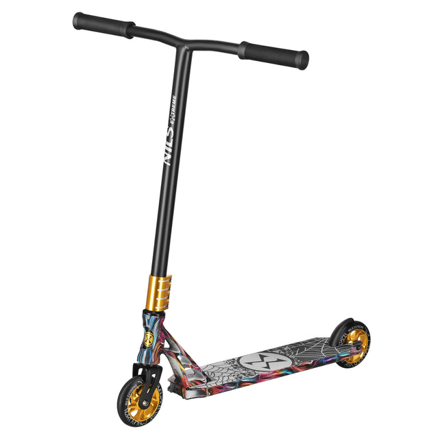 Trotinetă pentru acrobații, rulmenți ABEC-9, roți de 110 mm