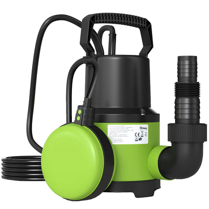 Pompă submersibilă de apă cu plutitor, 400W, 9000L/h