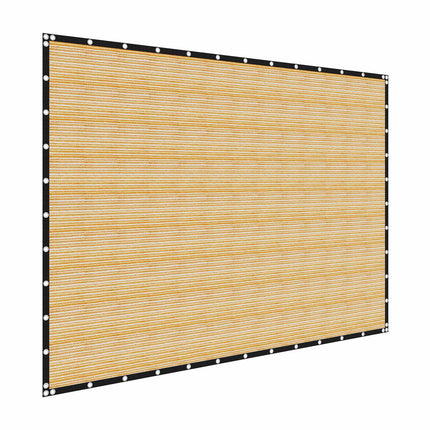 Sun Shade Cloth 12 x 20 ft, 90% Block, HDPE, Grommets