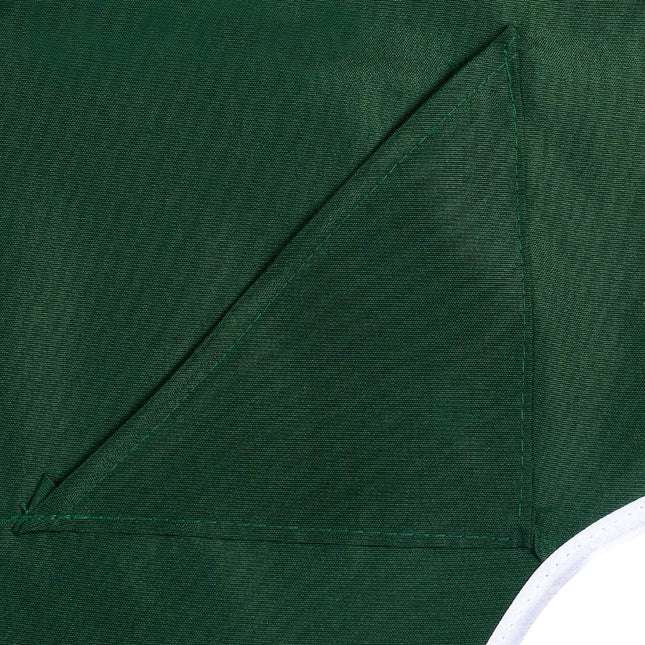 Copertina de înlocuire a acoperișului de acoperiș pentru leagăn de verandă bej/verde 191 x 132 cm-verde