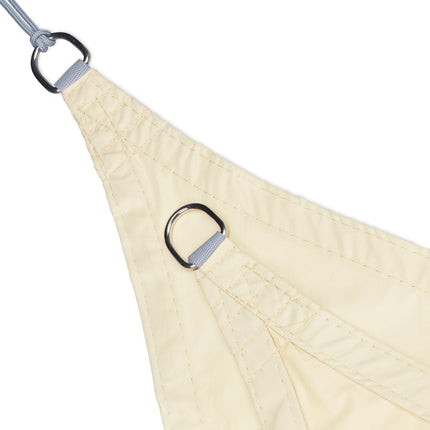 Sun Sail poliester triunghiular bej