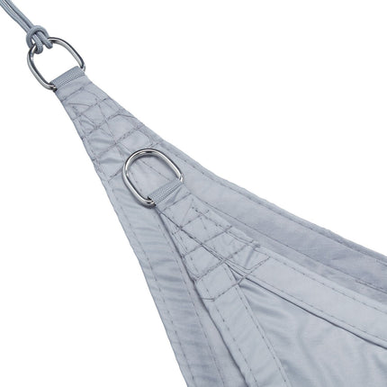 Sun Sail poliester triunghiular gri deschis
